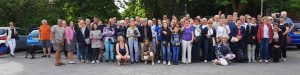 Image of members of the Winslow Anglo French Twinning Association and their French visitors